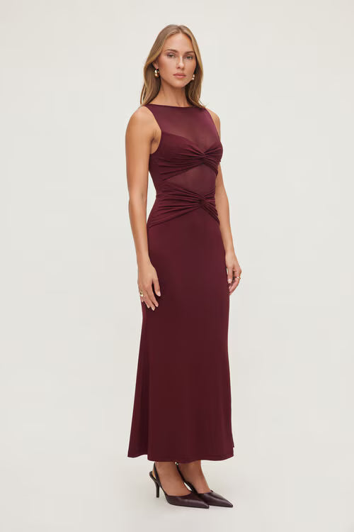 Sculpt Twisted Maxi Dress