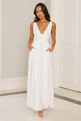 Enchanted Ever After Maxi Dress White